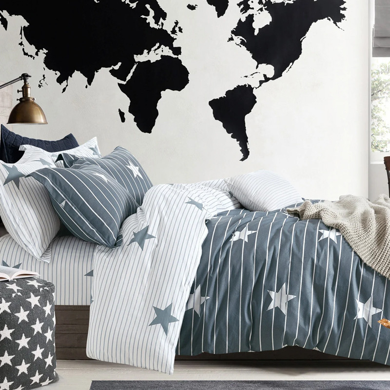 Ткань для постельного белья Сатин S37-5 (A+B) - (60м+60м)