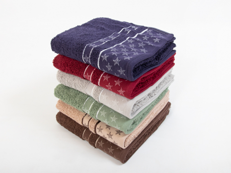 Комплект махровых полотенец CESTEPE STAR (90*50)