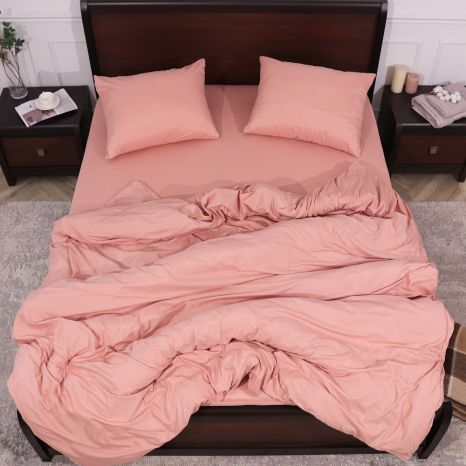 Семейный набор постельного белья 240*220 из микрофибры №201415 Черешенка™