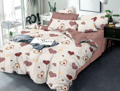 Ткань для постельного белья Бязь "Gold" Lux GL1836 (A+B) - (50м+50м)