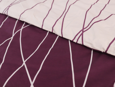 Семейный набор хлопкового постельного белья из Бязи "Gold" №151011АВ Черешенка™