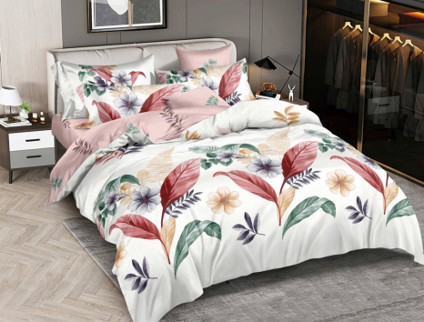 Тканина для постільної білизни Ранфорс R-4076 (A+B) - (50м+50м)