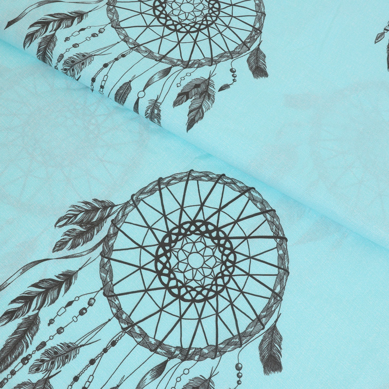 Ткань для постельного белья Бязь "Gold" Lux "Ловец снов" GL3930