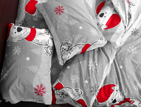 Евро макси набор постельного белья 200*220 из Бязи "Gold" №157971 Черешенка™