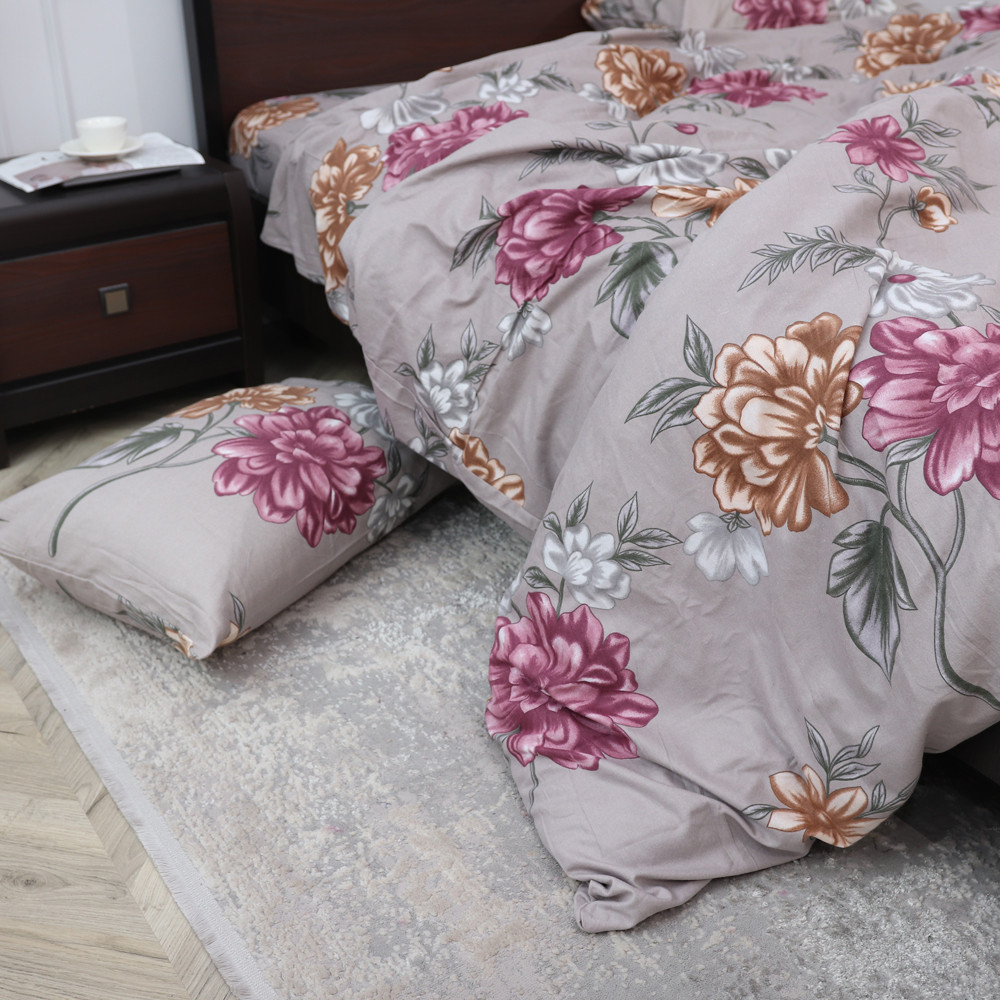 Двуспальный набор постельного белья 180*220 из Фланели №95823 Черешенка™