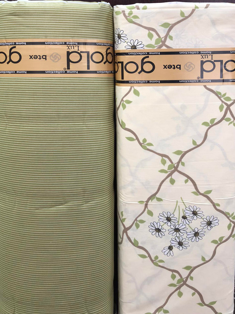 Тканина для постільної білизни Бязь "Gold" Lux GL5256 (A+B) - (50м+50м)