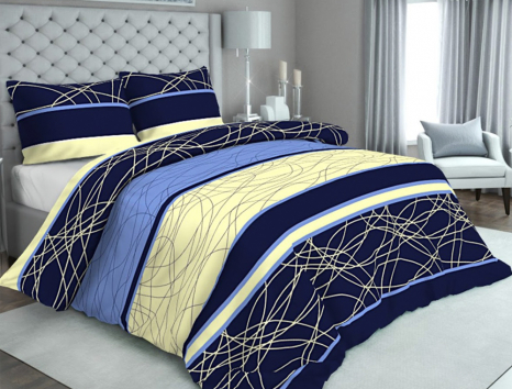 Ткань для постельного белья Бязь "Gold" Lux GL1070