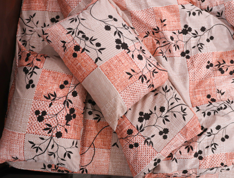 Полуторний набір постільної білизни 150*220 із полікотону №207113 Черешенька™