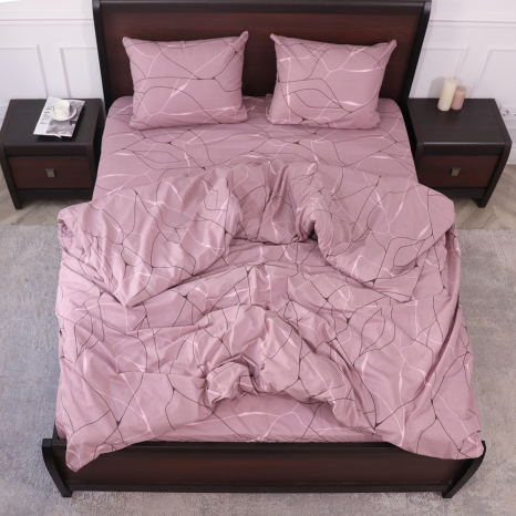 Евро макси набор постельного белья 200*220 из Бязи "Gold" №151552 Черешенка™