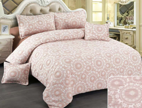 Евро макси набор постельного белья 200*230 из Муслина №600-04 Черешенка™