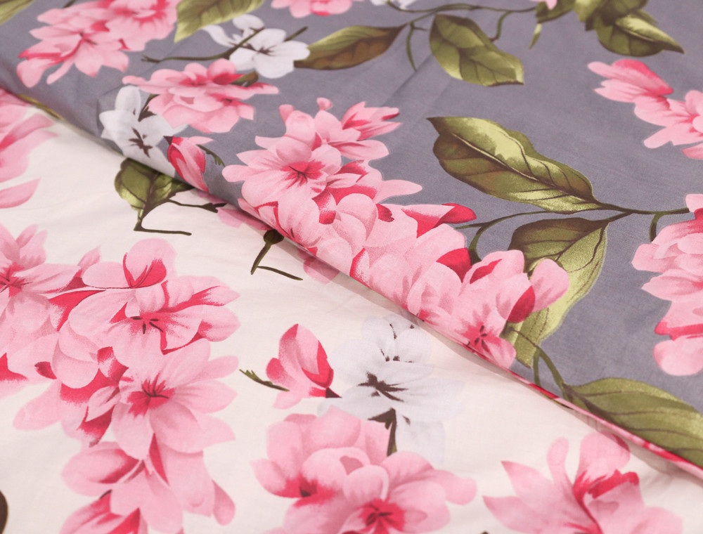 Полуторный набор постельного белья 150*220 из Бязи "Gold" №151209АВ Черешенка™