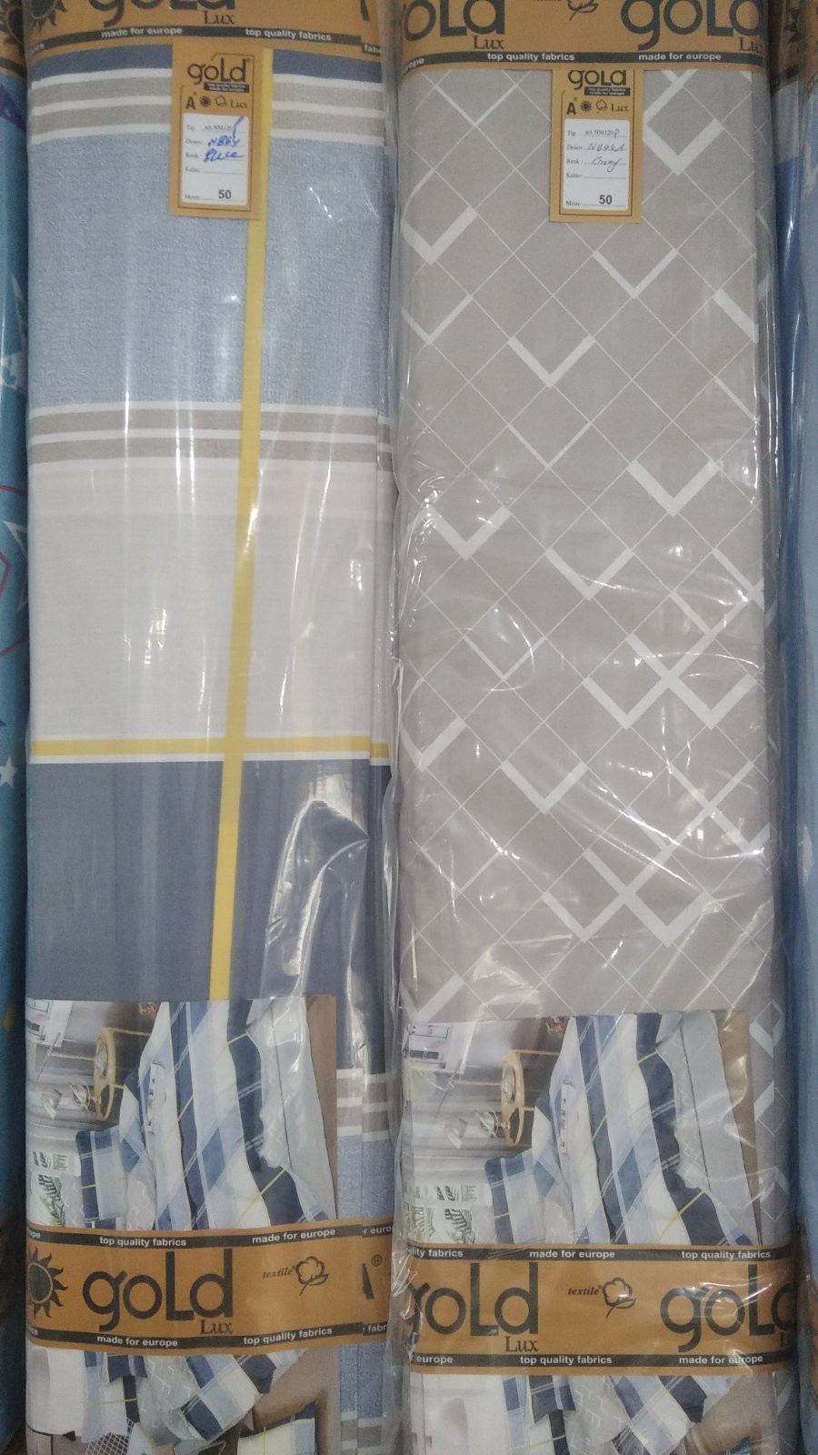 Ткань для постельного белья Бязь "Gold" Lux GL1814 (A+B) - (50м+50м)