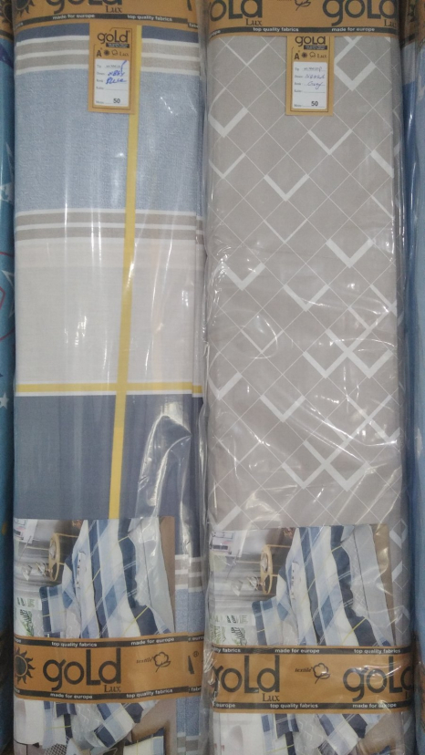 Ткань для постельного белья Бязь "Gold" Lux GL1814 (A+B) - (50м+50м)