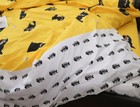 Євро-максі набір постільної білизни 200*220 із Бязі "Gold" №154717 Черешенка™