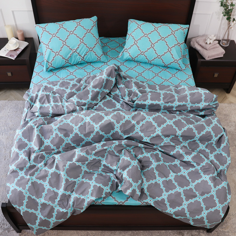 Семейный набор хлопкового постельного белья из Бязи "Gold" №151080AB Черешенка™