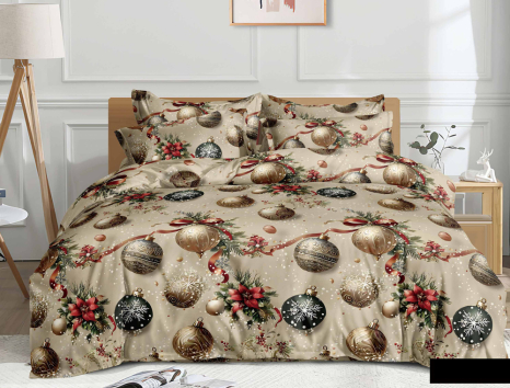 Двуспальный набор постельного белья 180*220 из Фланели №954701 Черешенка™