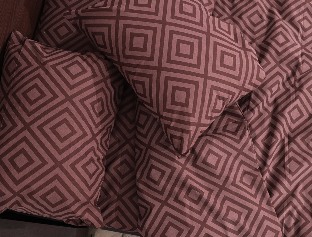 Двоспальний набір постільної білизни 180*220 із Бязі "Gold" №151280 Черешенька™