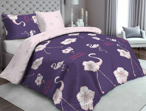 Ткань для постельного белья Бязь "Gold" Lux GL1787 (A+B) - (50м+50м)