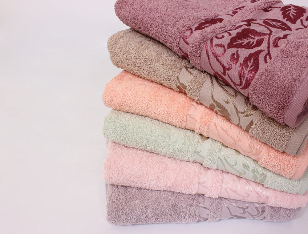 Комплект махрових банних рушників CESTEPE YESIM (140*70)