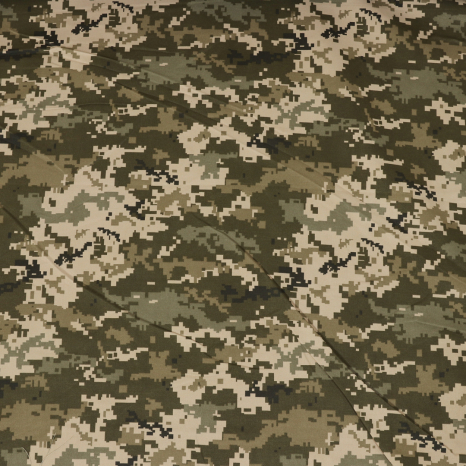 Ткань военная пиксель грета 230 г/м2 (50м) №5004