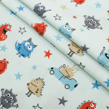 Тканина для постільної білизни Фланель (байка) дитяча FLB1007