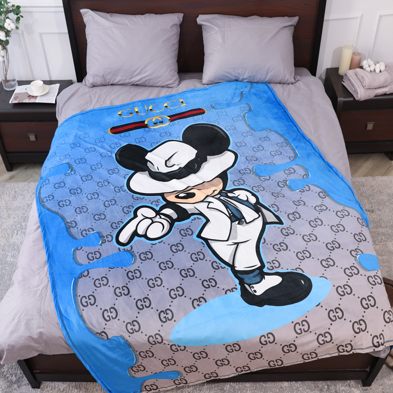 Плед з 3D-принтом 160*200 "Мікі Маус" №20222350