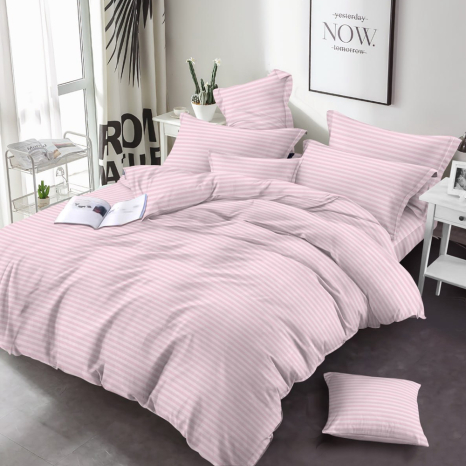 Тканина для постільної білизни Бязь "Gold" Lux смугаста GL1616 (50м)