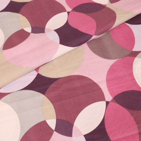 Ткань для постельного белья Бязь "Gold" Lux GL3490pink