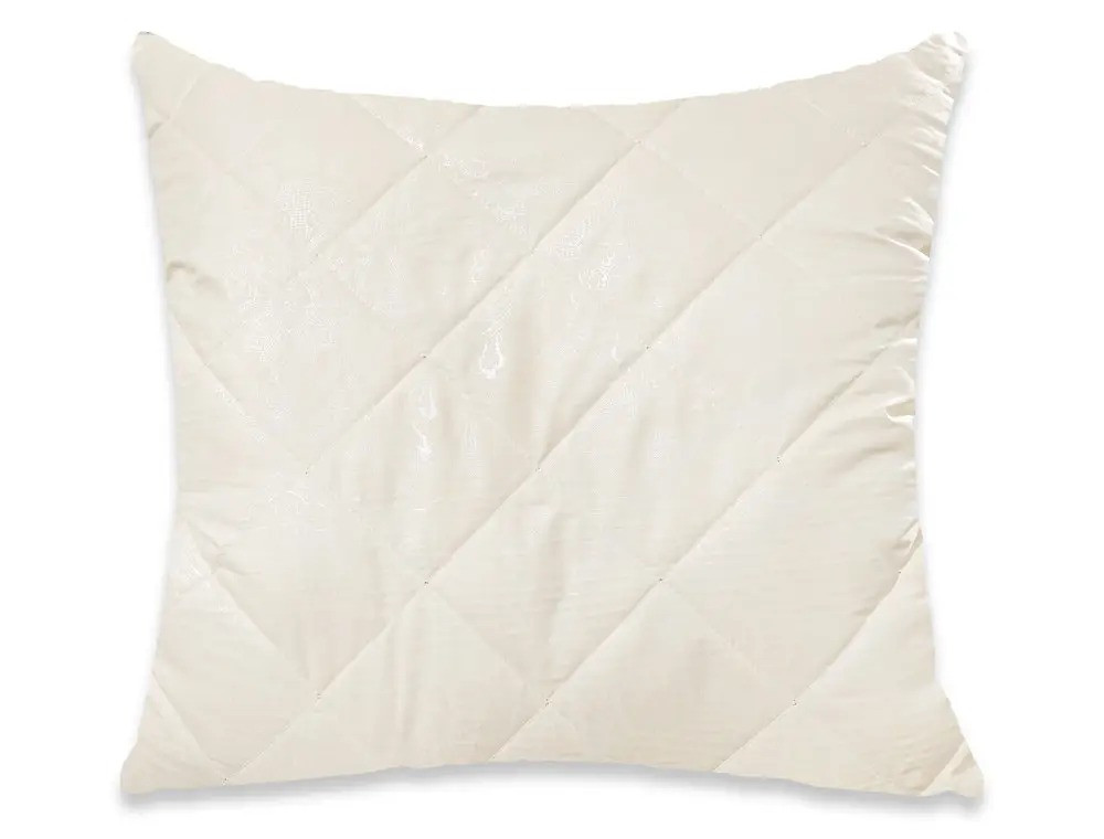 Подушка стеганная на молнии 70*70 микрофибра/холлофайбер №7070-22