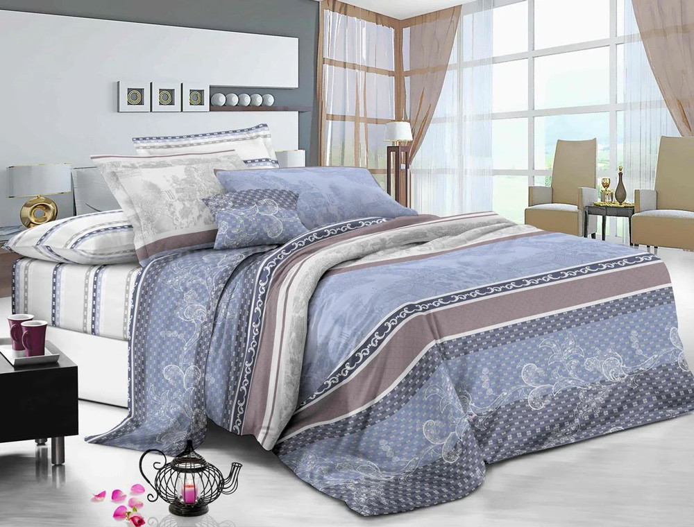 Тканина для постільної білизни Сатин S14-10A (60м)