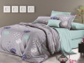 Семейный набор хлопкового постельного белья из Сатина №654АВ Черешенка™