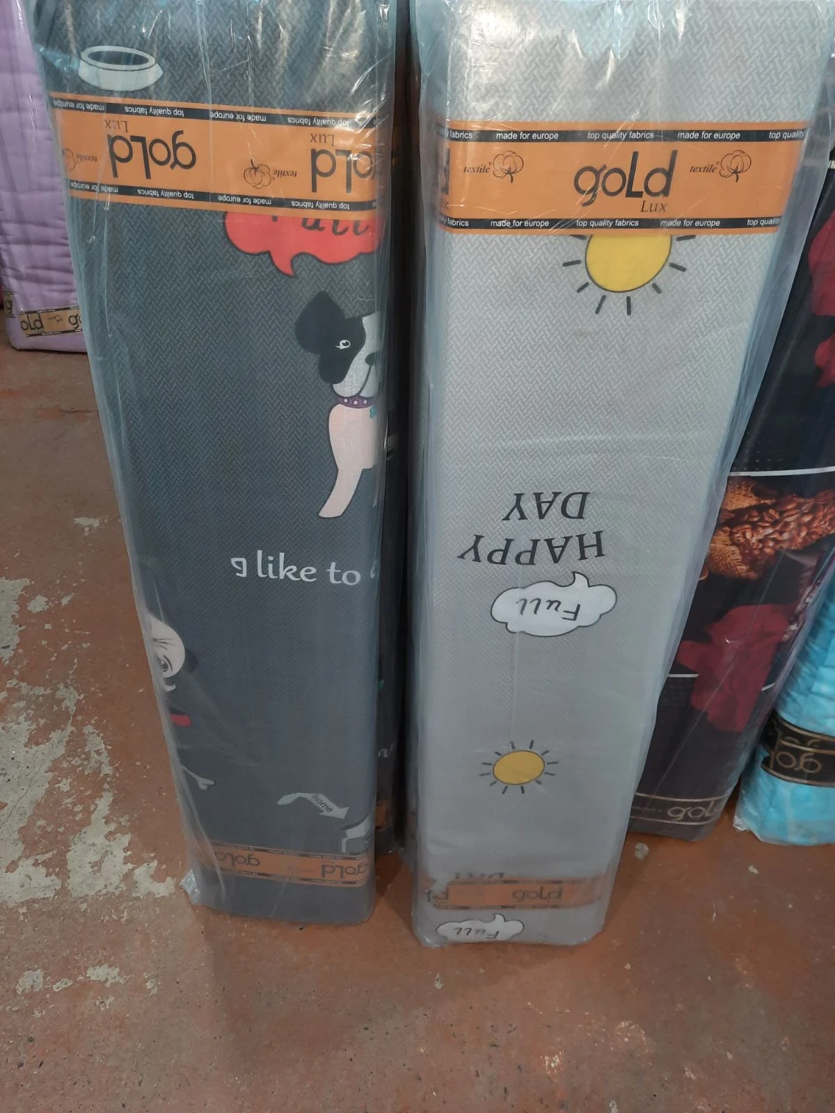 Тканина для постільної білизни Бязь "Gold" Lux GL3925 (A+B) - (50м+50м)