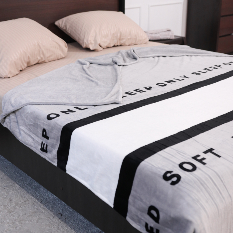 Двуспальный флисовый плед №33011