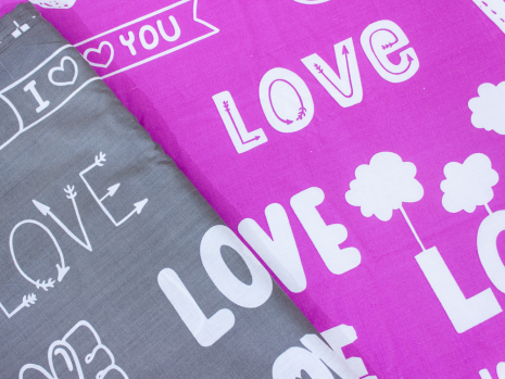 Двоспальний набір постільної білизни 180*220 із Бязі "Gold" №15727AB Черешенка™