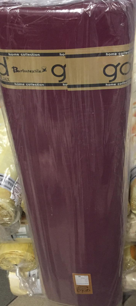 Ткань для постельного белья Бязь "Gold" Lux однотонная GL1029red (50м)