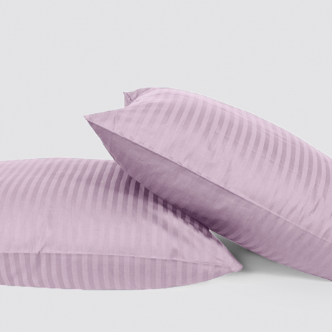 Сімейний набір постільної білизни з Страйп Сатину №543405