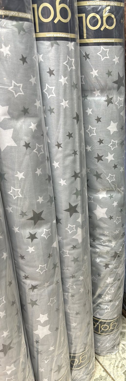 Ткань для постельного белья Бязь "Gold" Lux GL1055grey