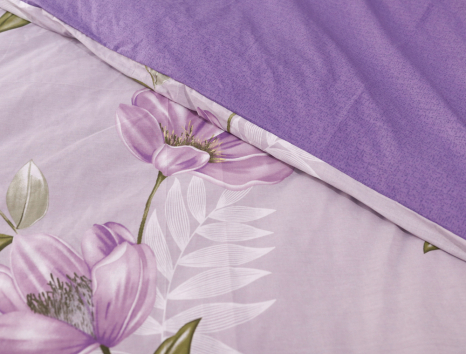 Полуторный набор постельного белья 150*220 из Бязи "Gold" №159117AB Черешенка™