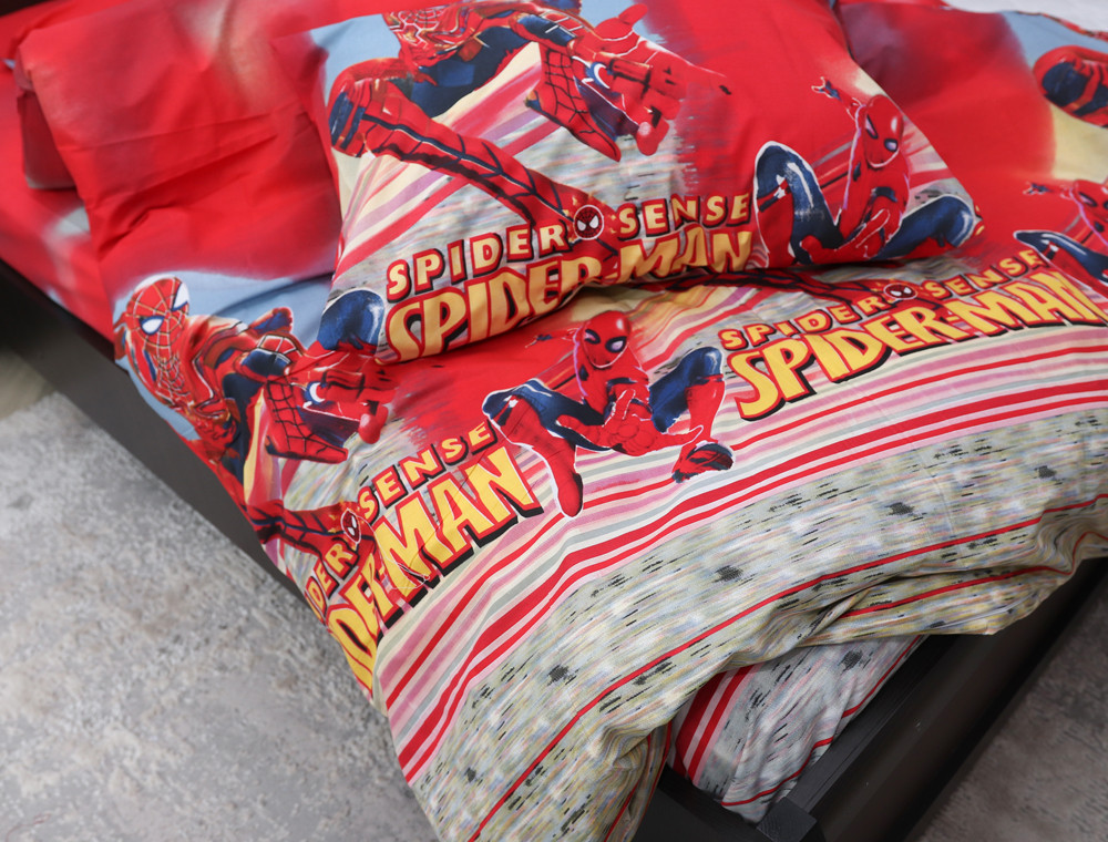 Полуторний набір постільної білизни 150*220 із Бязі "Gold" №614967 Черешенка™