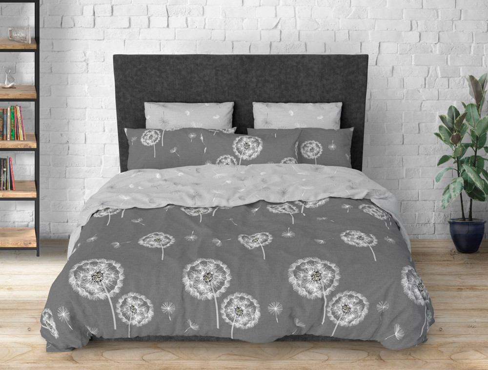 Євро-максі набір постільної білизни 200*220 із Бязі "Gold" з простирадлом на резинці №145006AB Черешенка™