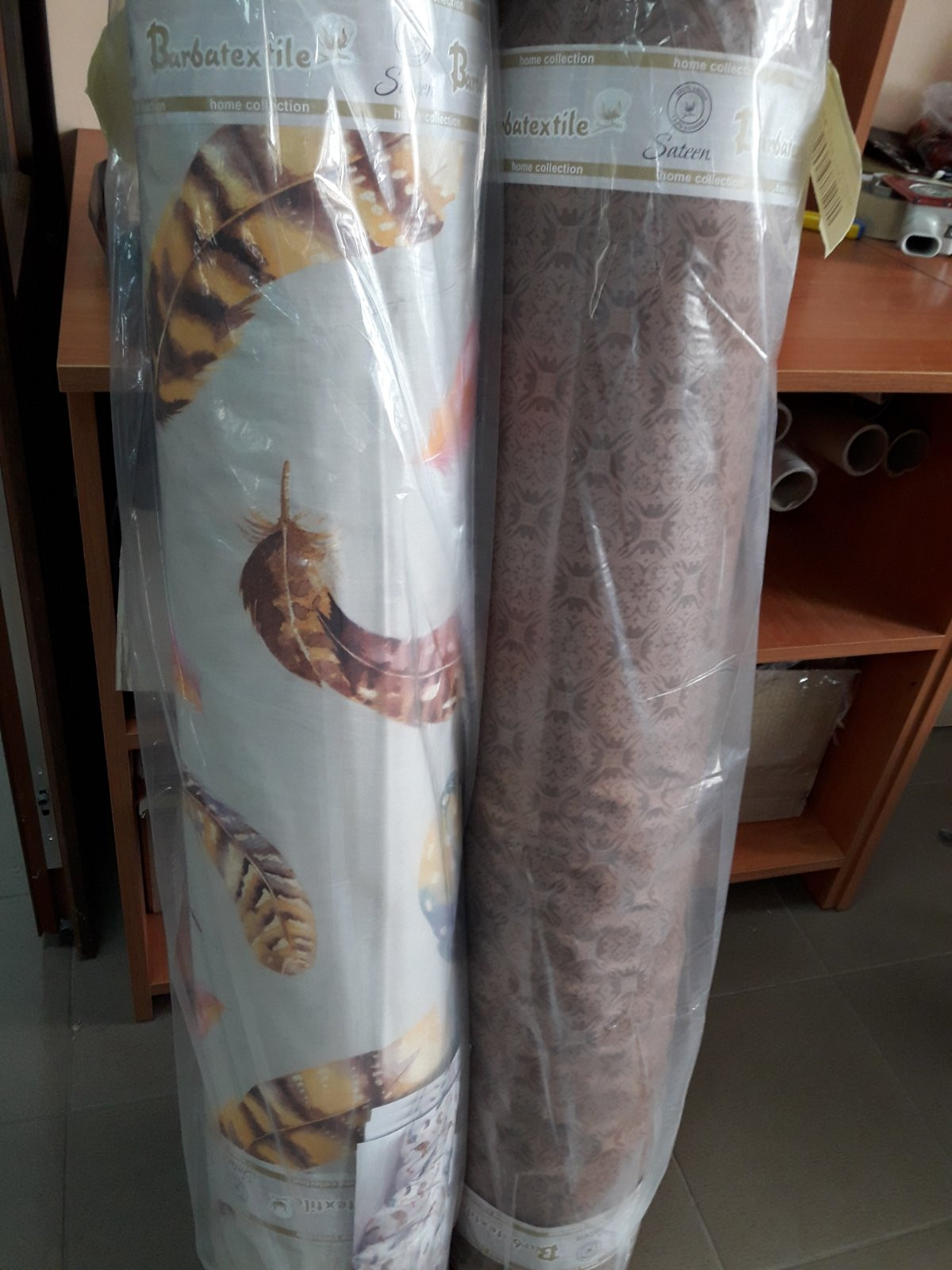 Ткань для постельного белья Сатин S-094 (A+B) - (60м+60м)