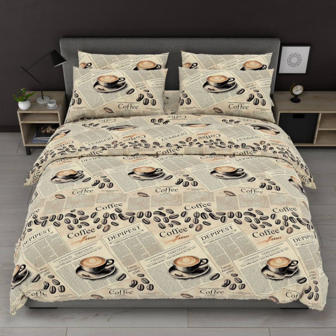 Ткань для постельного белья Бязь "Gold" Lux GL8239