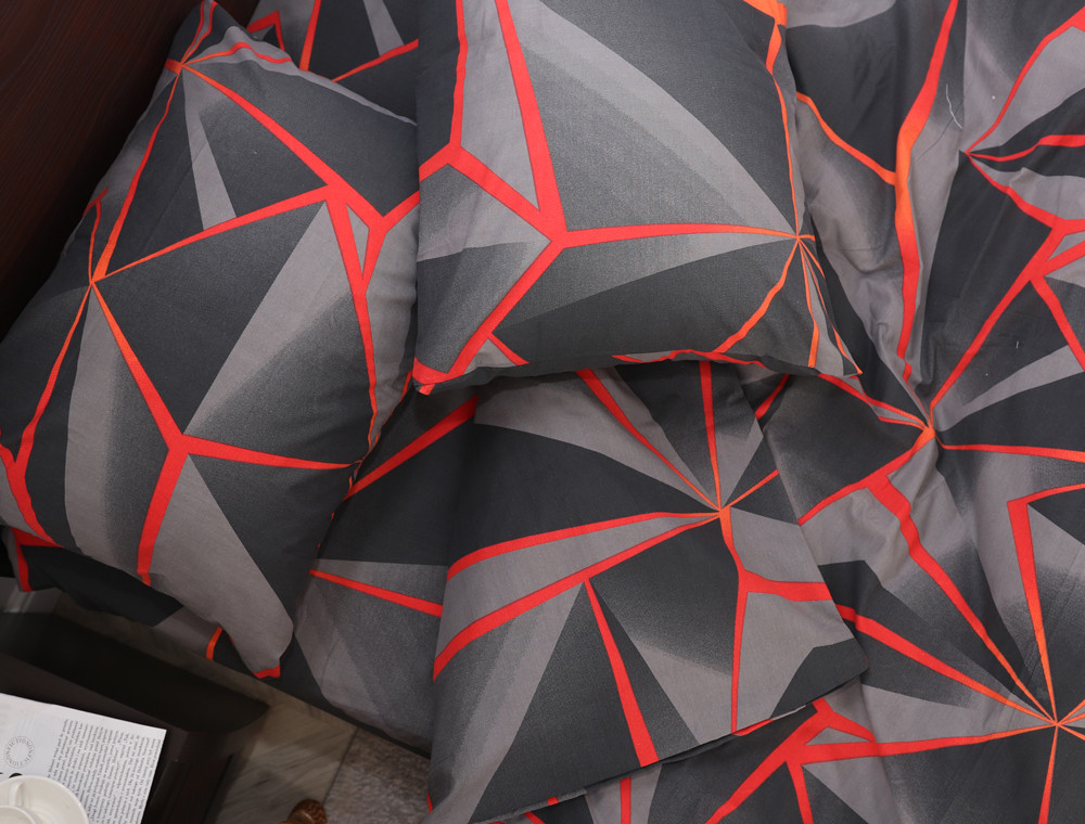 Семейный набор хлопкового постельного белья из Бязи "Gold" №151474 Черешенка™