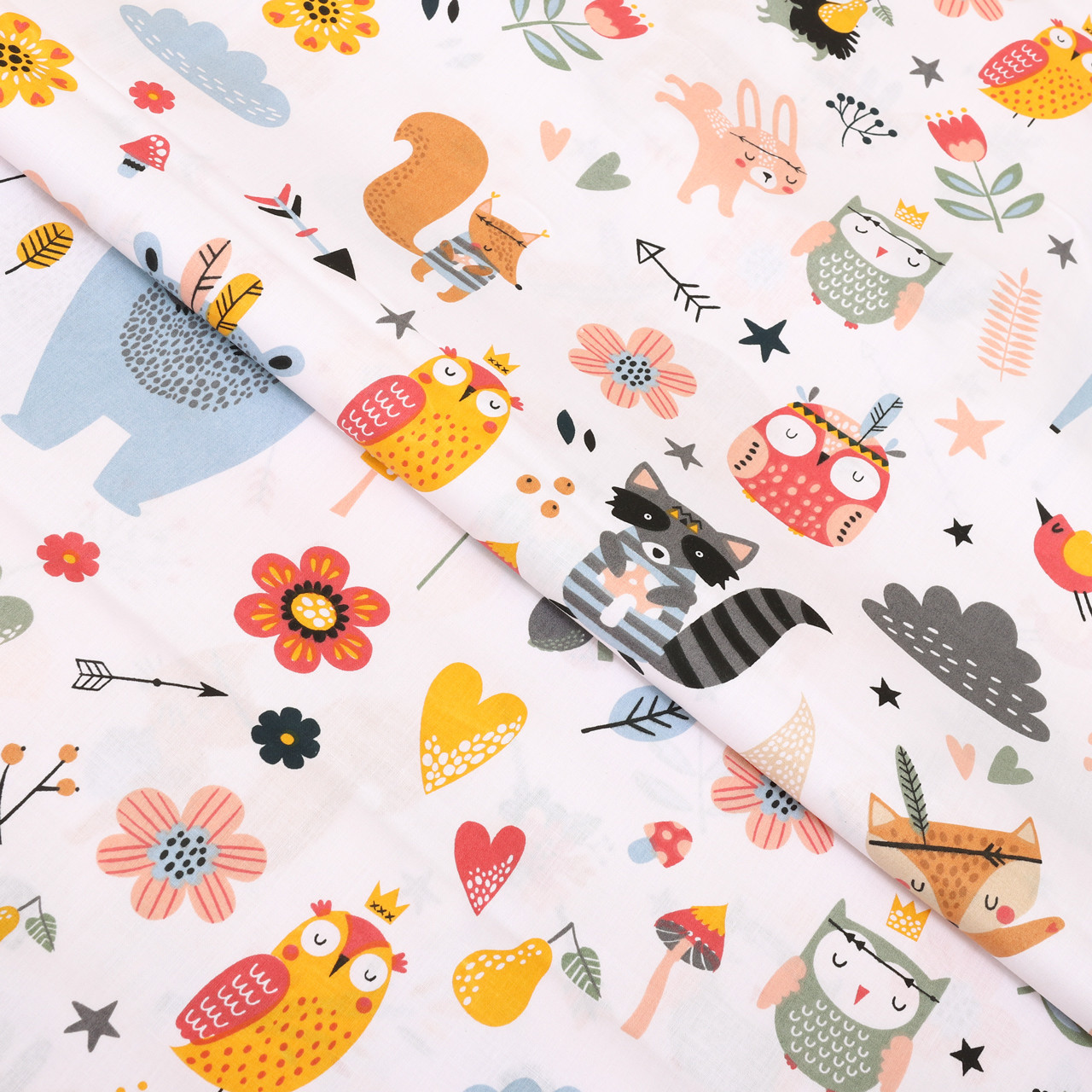 Хлопковая ткань для постельного белья детская CTB1001