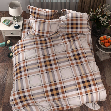 Тканина для постільної білизни Бязь "Gold" Lux GL8003