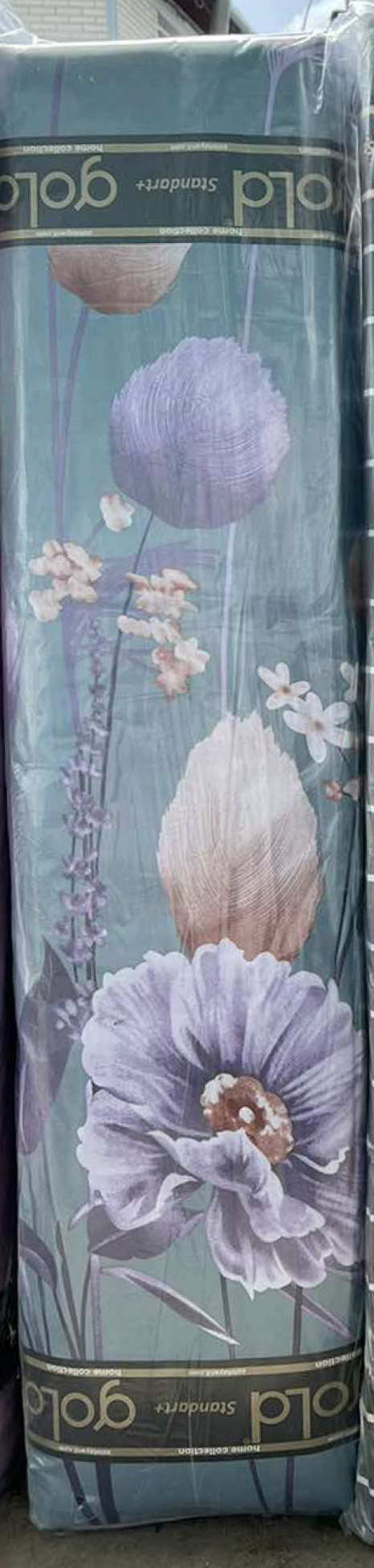 Ткань для постельного белья Бязь "Gold" Lux GL3537blue