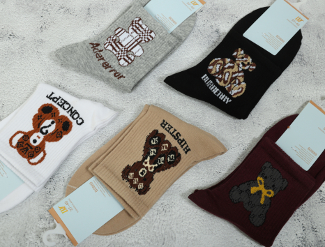 Женские носки Шугуан брендовые мишки (37-40) №B2889-35