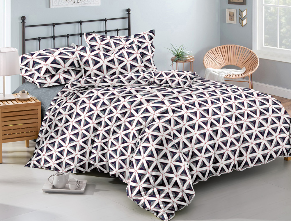 Сімейний набір постільної білизни із Ранфорсу №18666AB Черешенка™