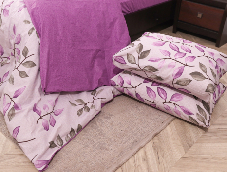 Евро макси набор постельного белья 200*220 из Бязи "Gold" №155068AB Черешенка™