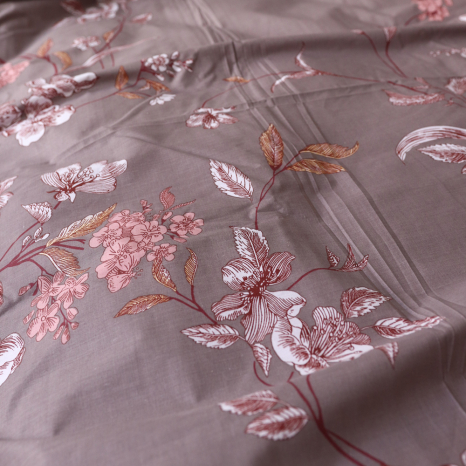 Двоспальний набір постільної білизни 180*220 із Бязі "Gold" №15135AB Черешенка™